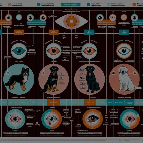 Quelles races de chiens sont prédisposées à l'atrophie de la rétine et comment gérer la progression?